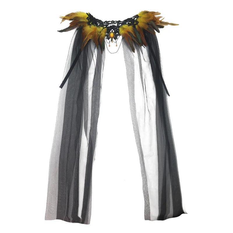 Gothic Tulle Cape
