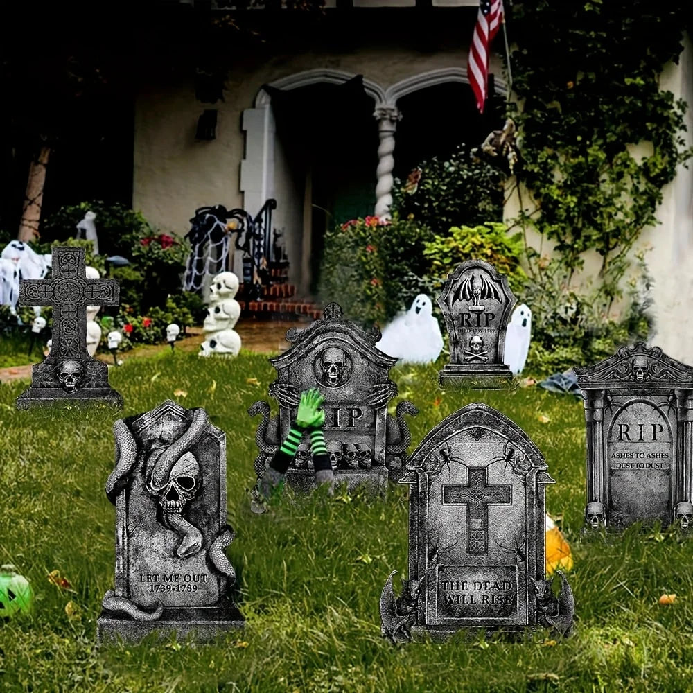 Graveyard Tombstone Decoration