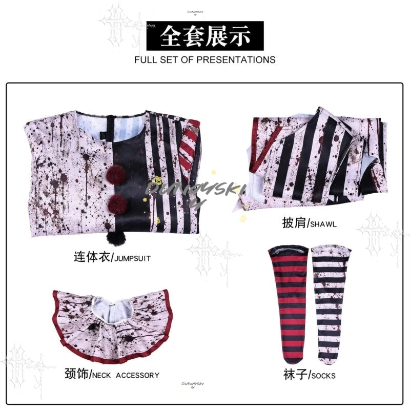 Women's Vampire Clown Costume