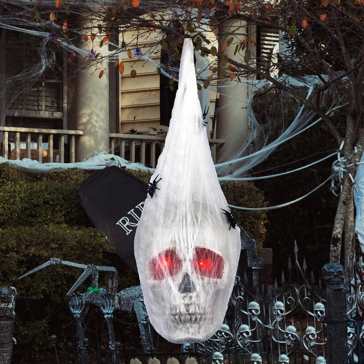 Hanging Skull Ornament