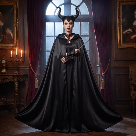 Women's Gothic Witch Costume Set