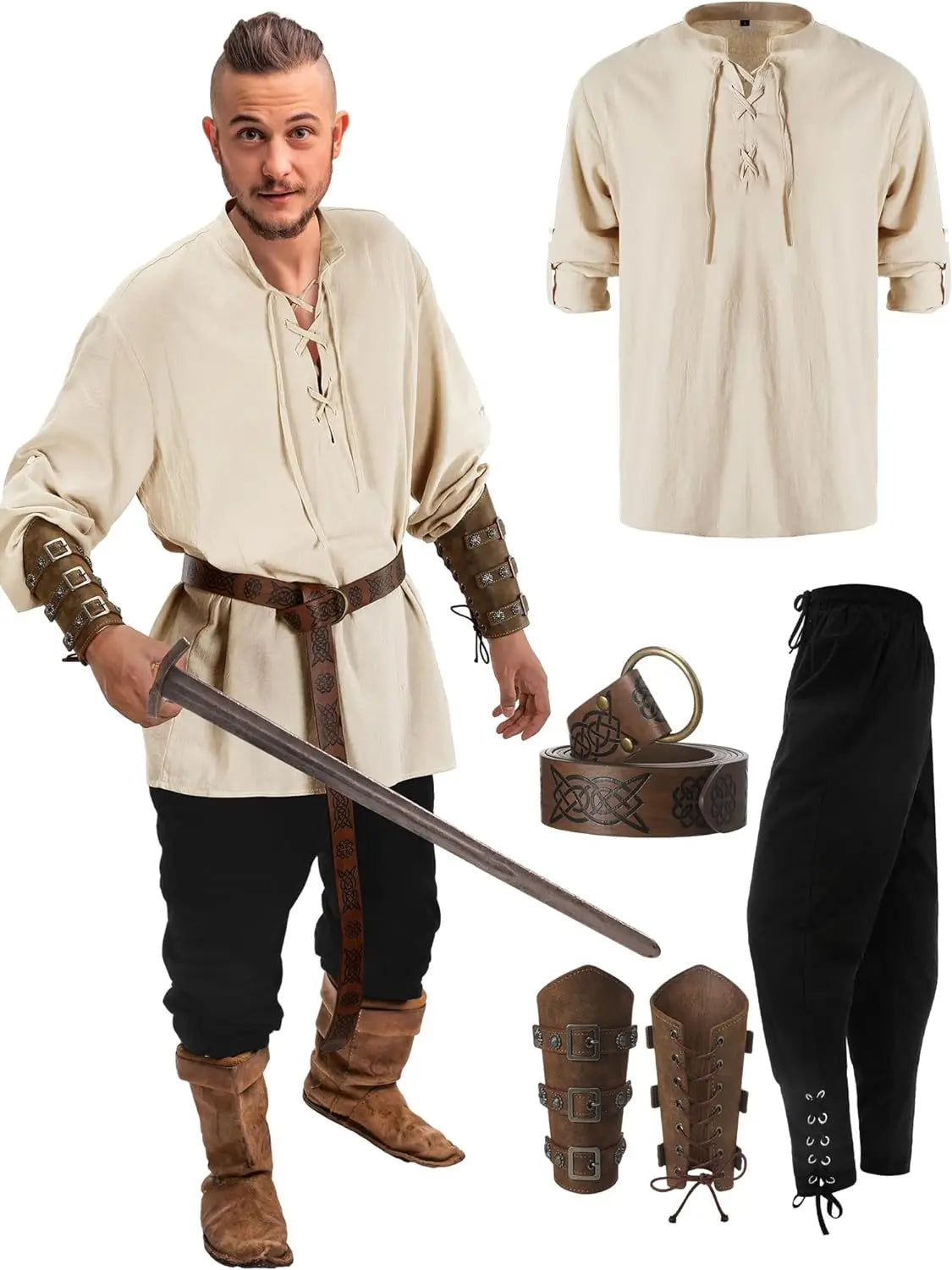 Men's Renaissance Costume Set
