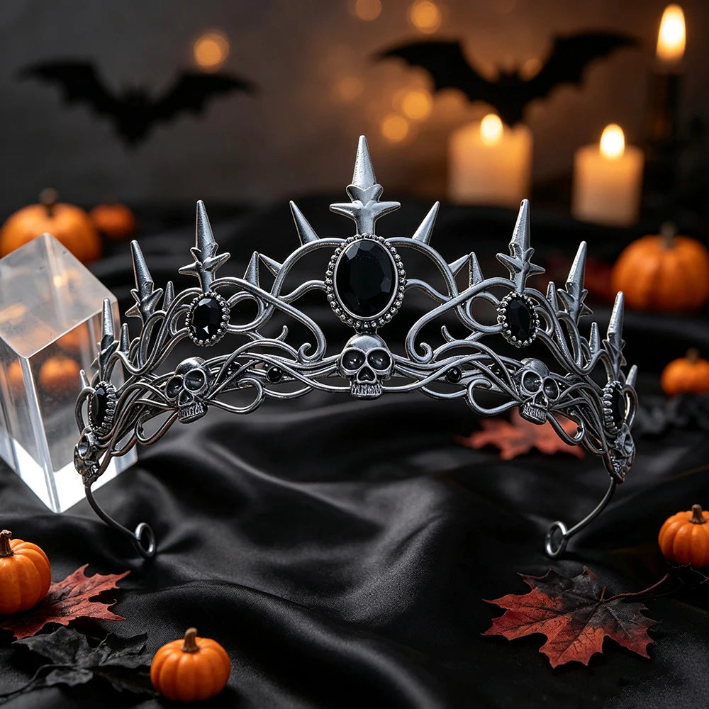 Gothic Skull Tiara
