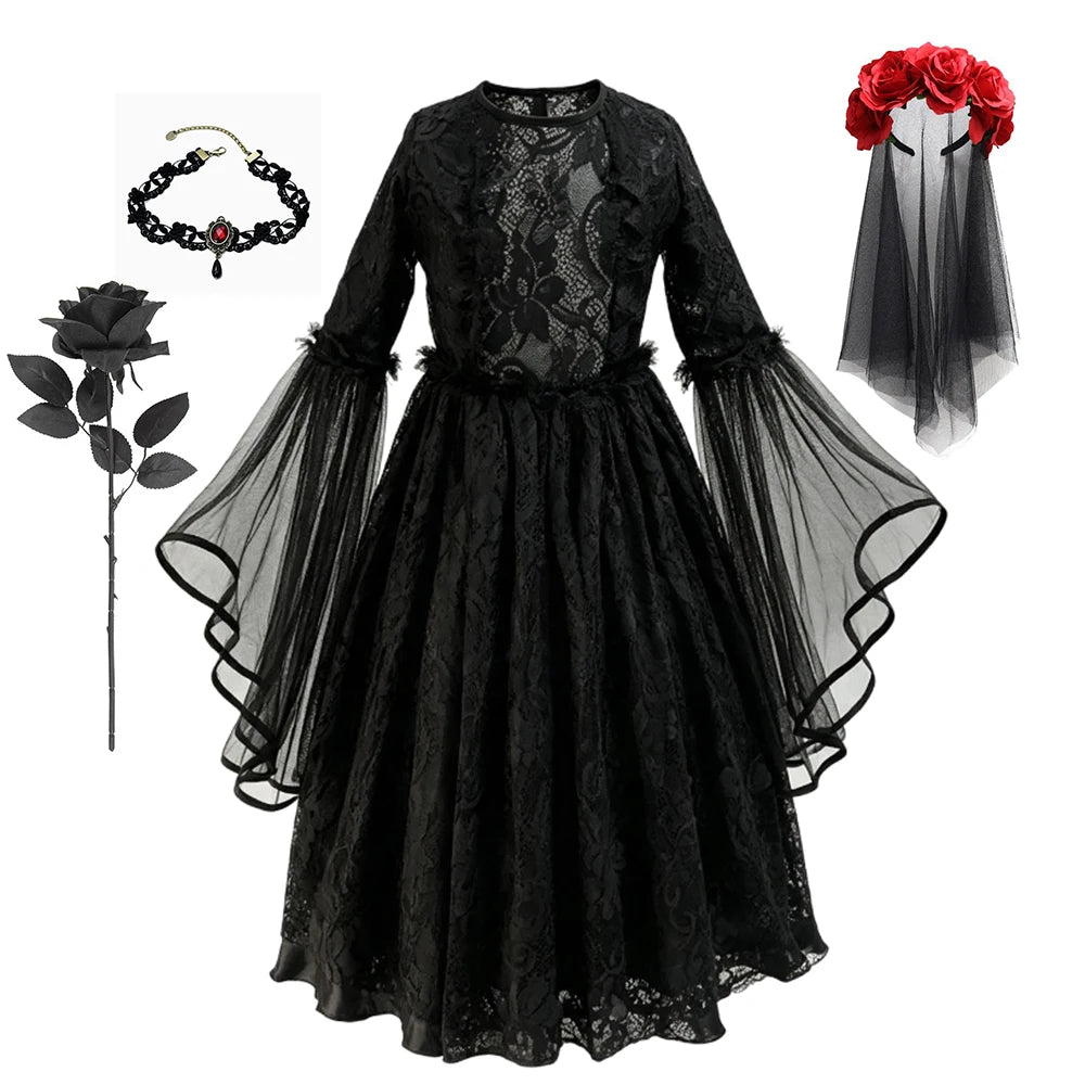 Girls Vampire Bride Costume
