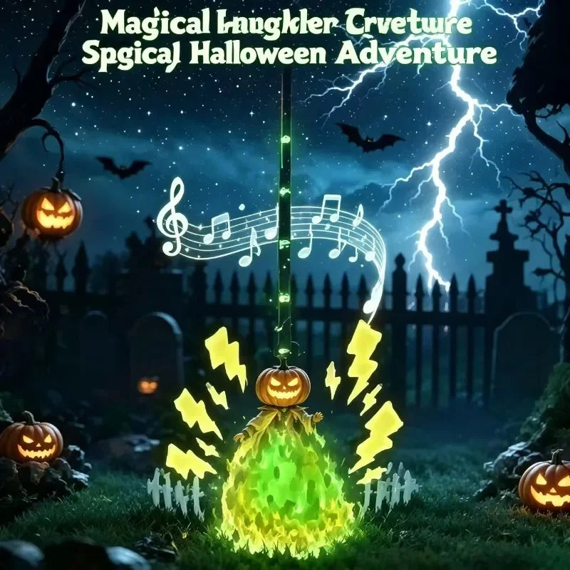 Balai de sorcière lumineux