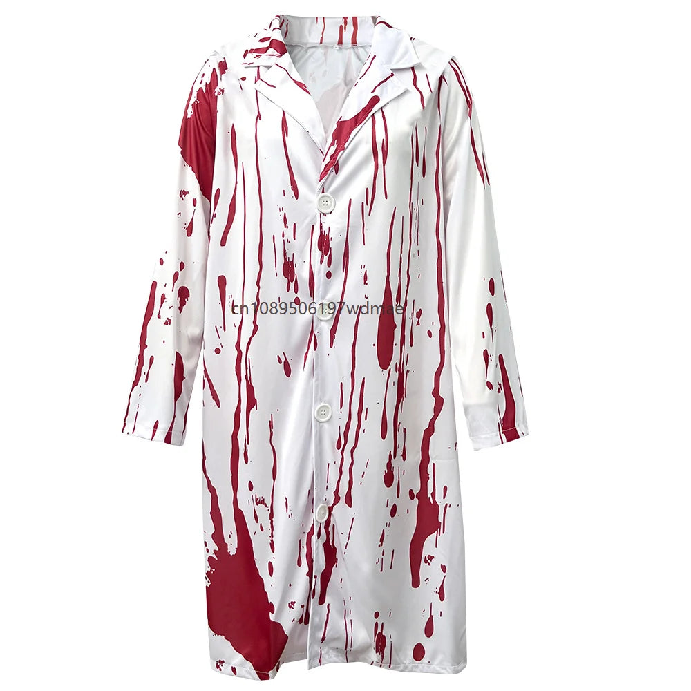 Costume de couple médecins zombies