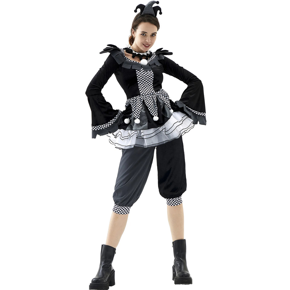 Evil Clown Couple Costume