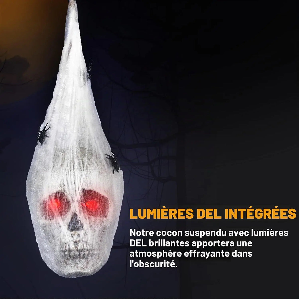 Hanging Skull Ornament