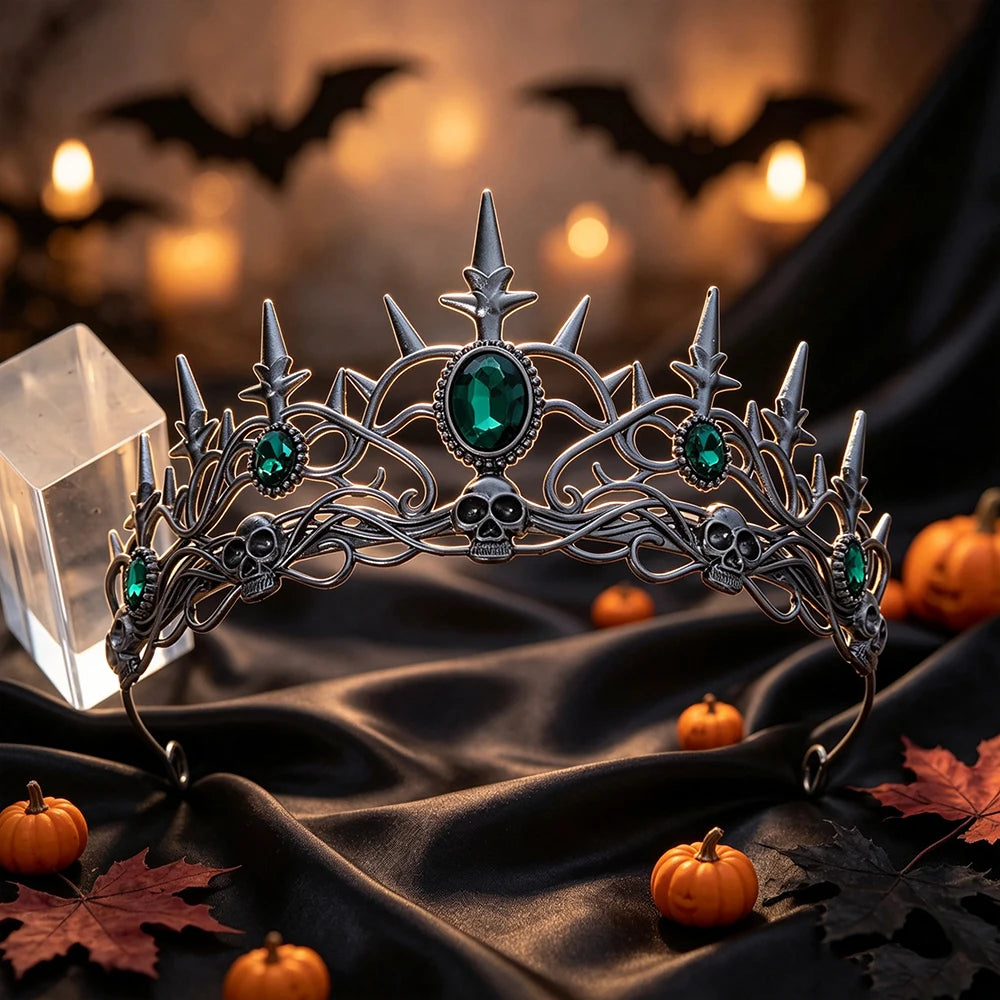 Gothic Skull Tiara