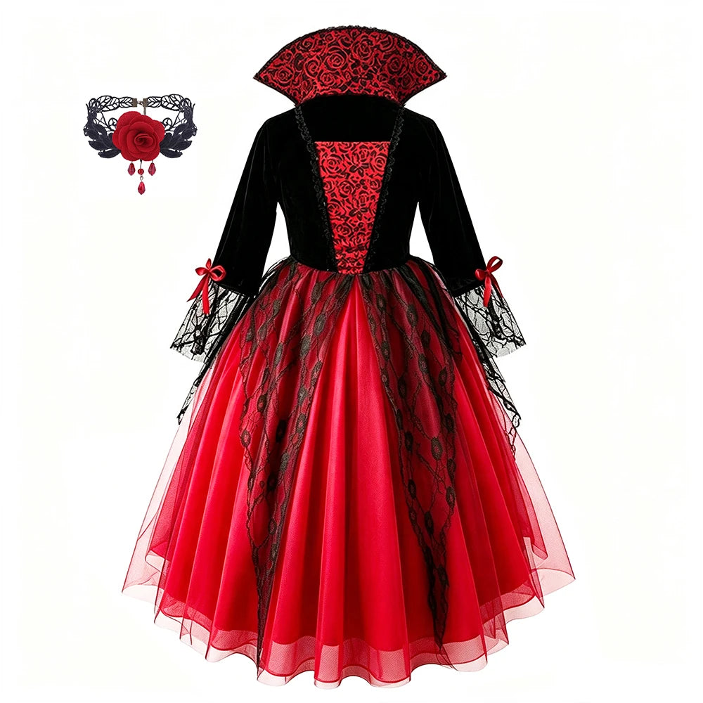 Girls Vampire Bride Costume