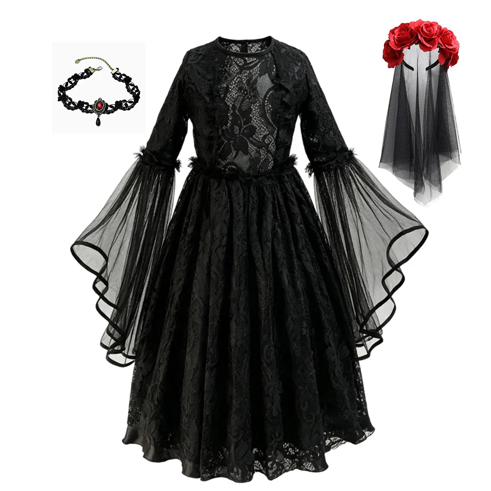 Girls Vampire Bride Costume