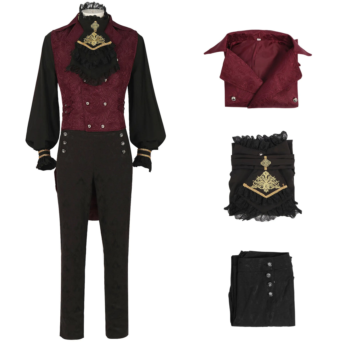 Men's Gothic Costume Set