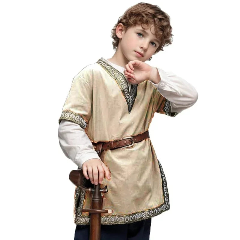 Boys Medieval Viking Costume