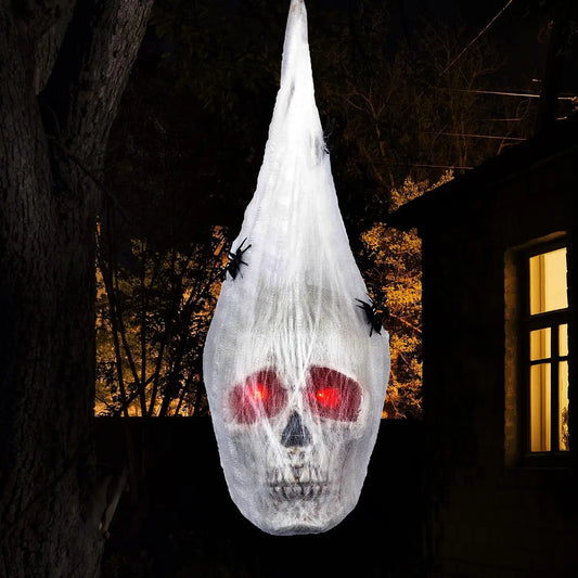 Hanging Skull - Skull + Web + Tombstone - Halloween pack