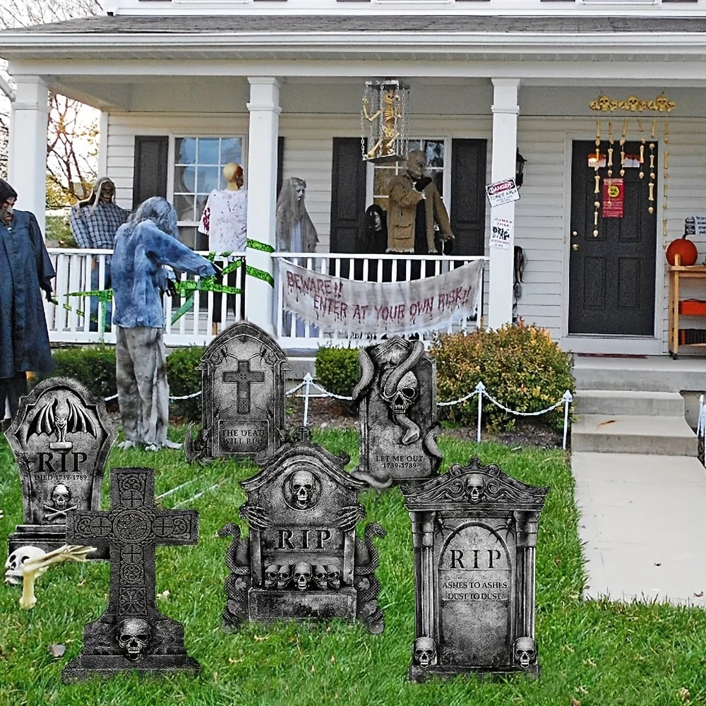Graveyard Tombstone Decoration