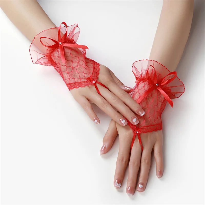 Gothic Lace Gloves