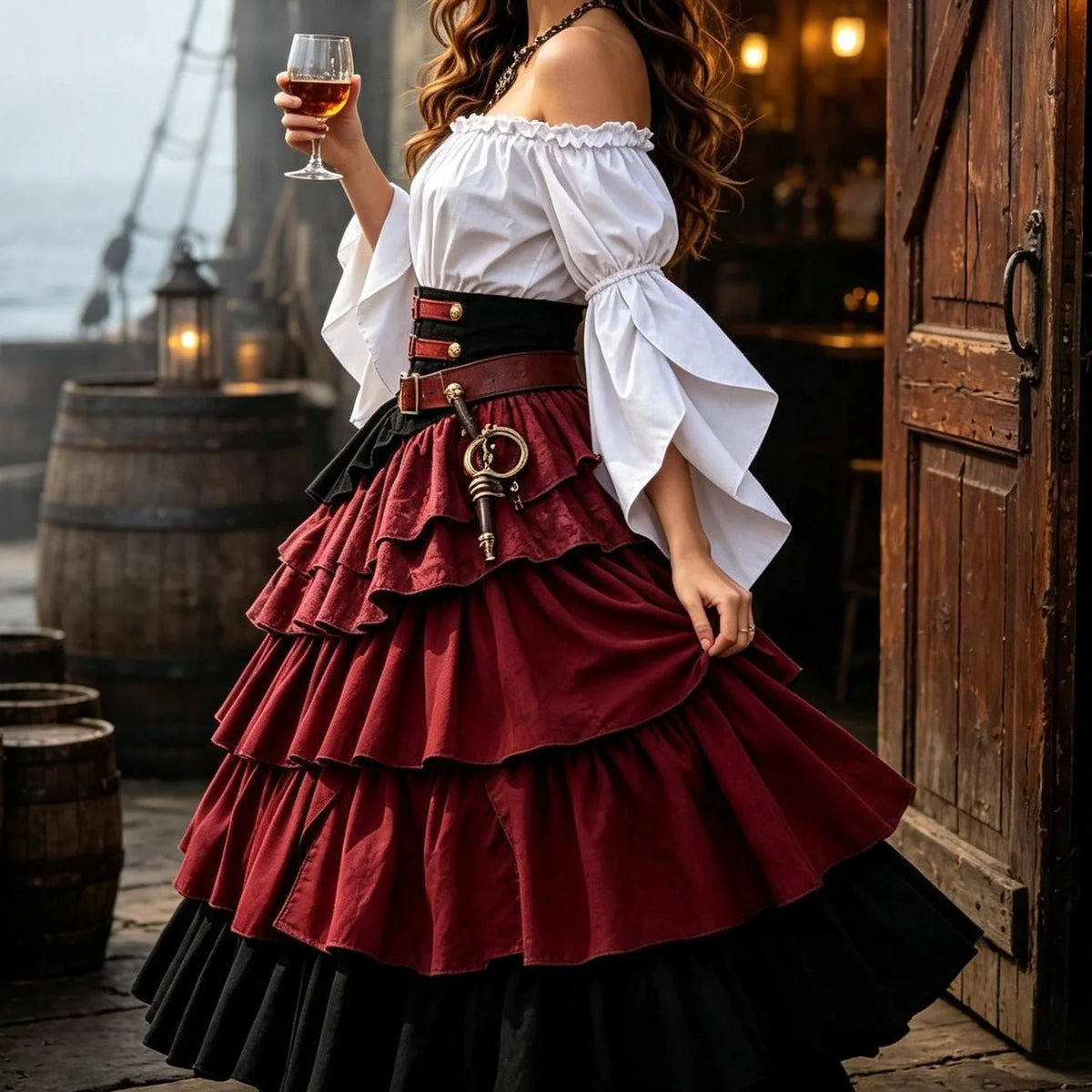 Medieval Pirate Couple Costume