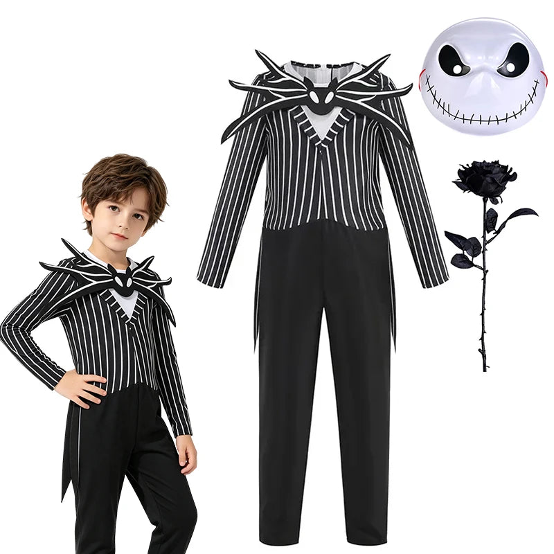 Boys Skeleton King Costume