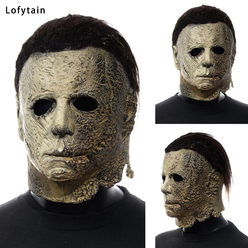Halloween Mask - Mask + Makeup + Fake Blood - Halloween pack