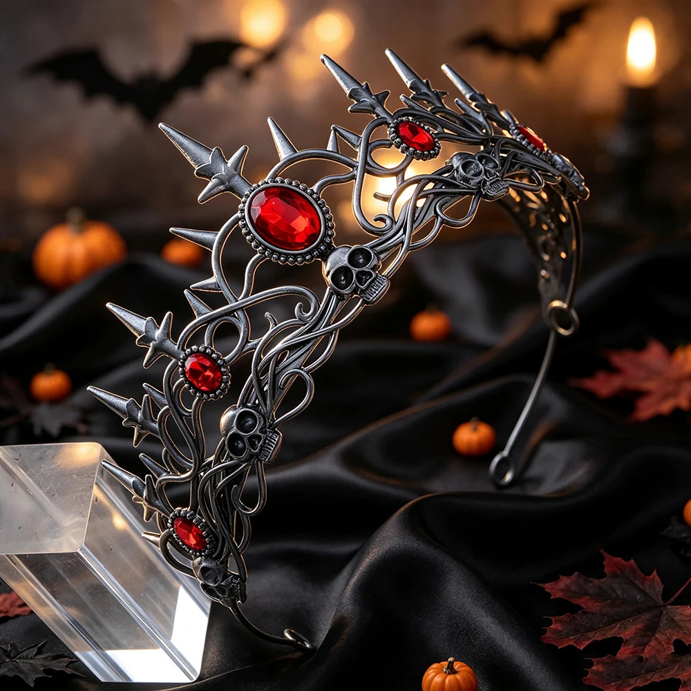 Gothic Skull Tiara