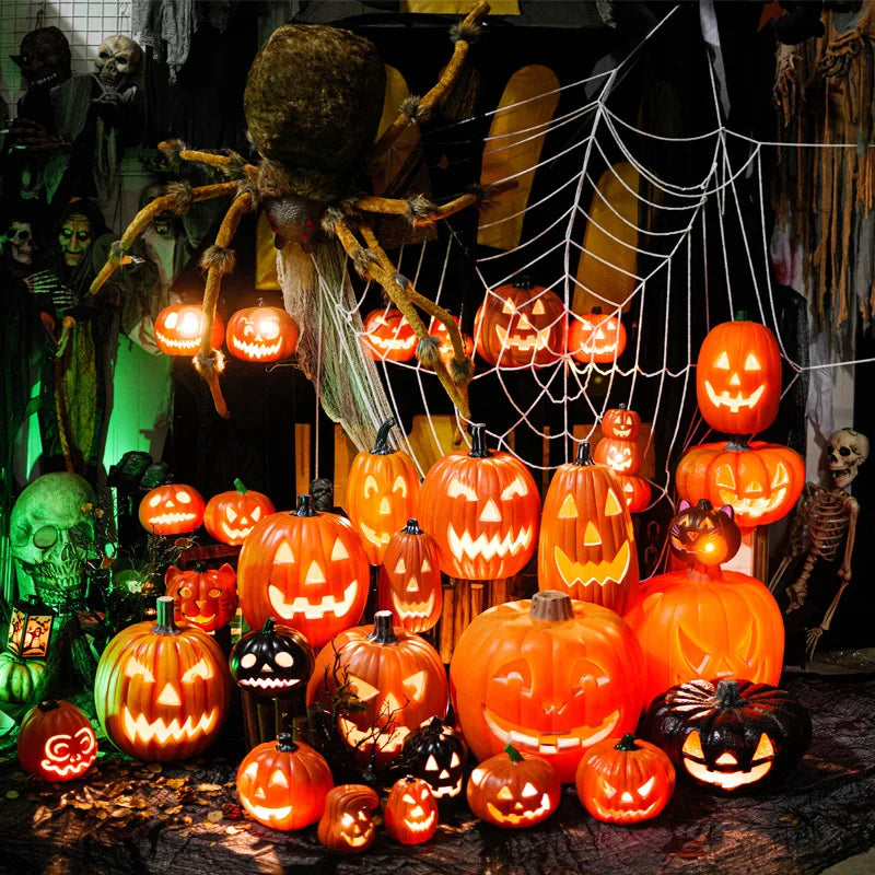 Glowing Pumpkin Lamp