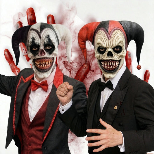 Evil Clown Skull Mask
