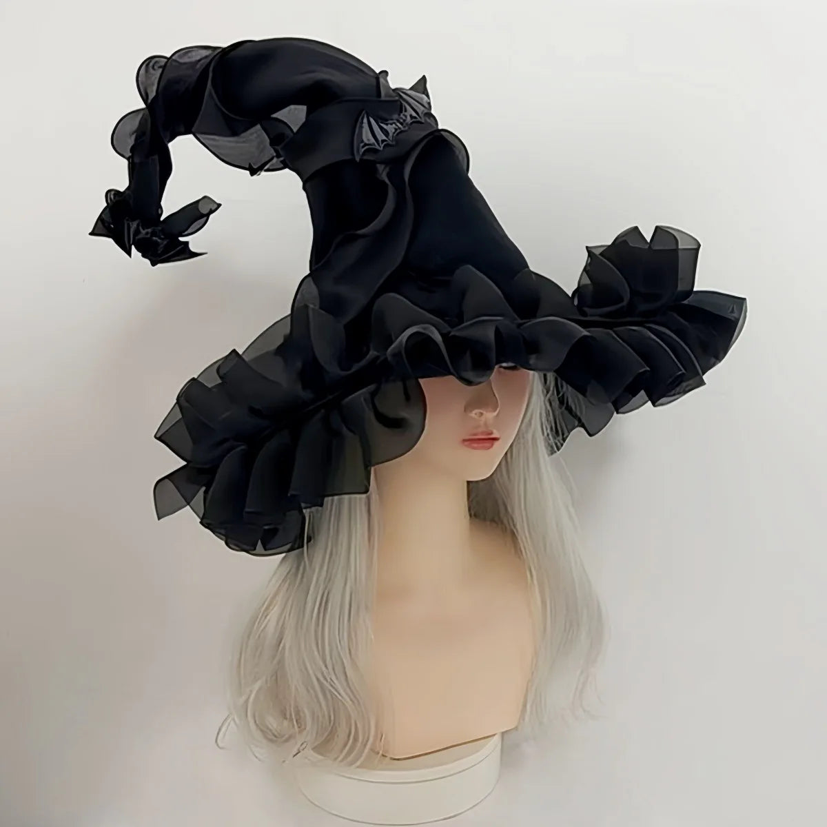 Chapeau de sorcière gothique