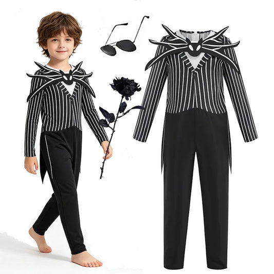 Skeleton King Costume - Full Skeleton King Set - Halloween pack