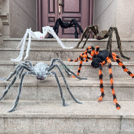 Giant Black Spider Decoration