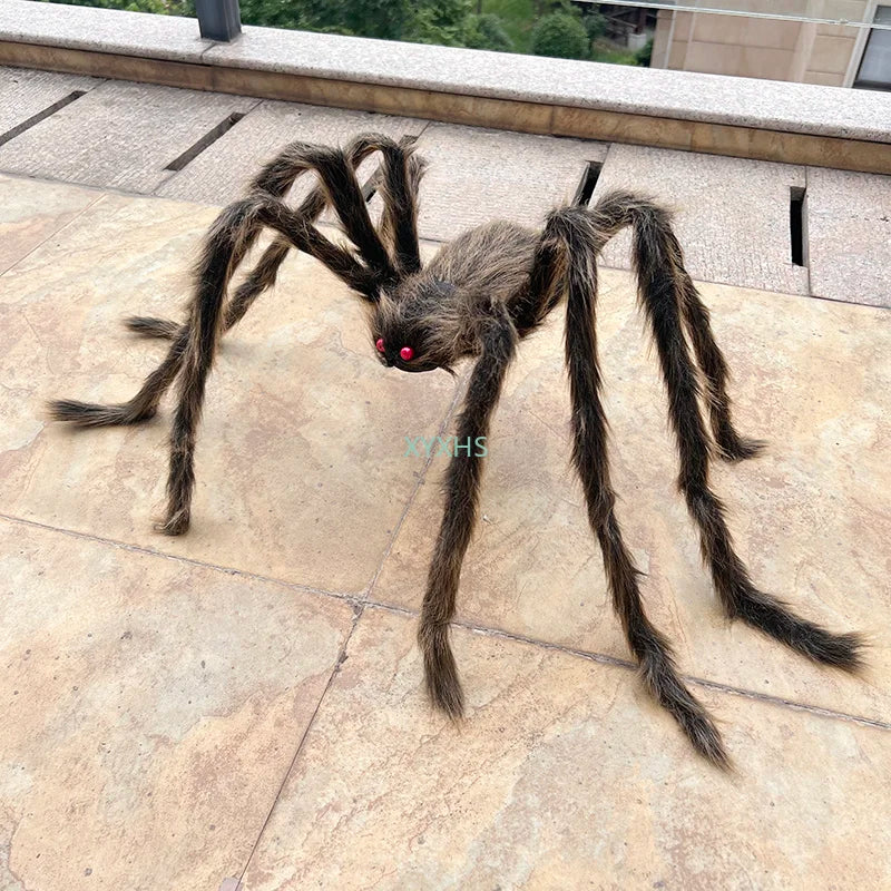 Giant Black Spider Decoration