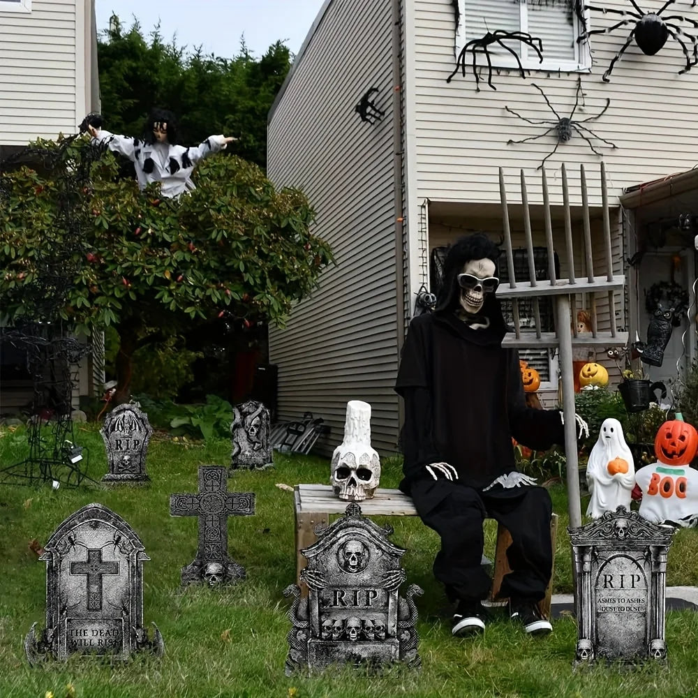 Graveyard Tombstone Decoration