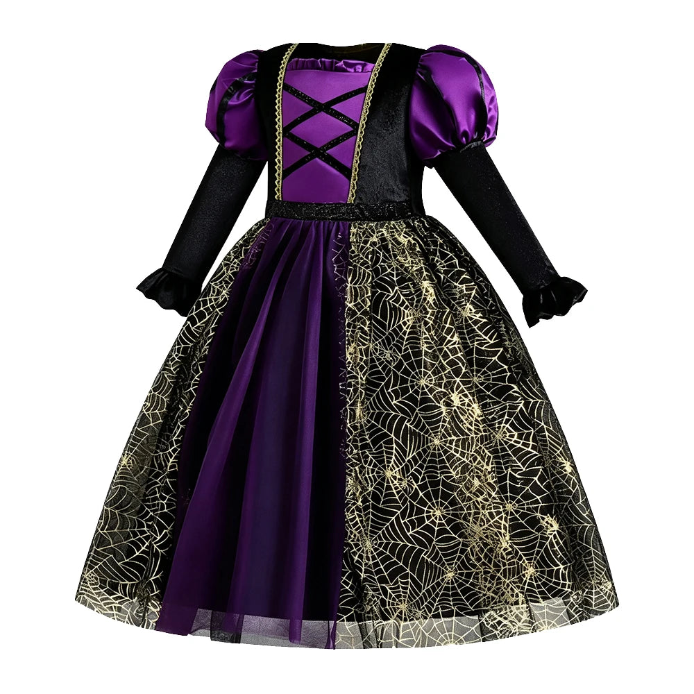 Costume de sorcière gothique pour fille