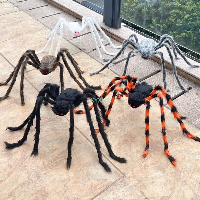 Giant Black Spider Decoration