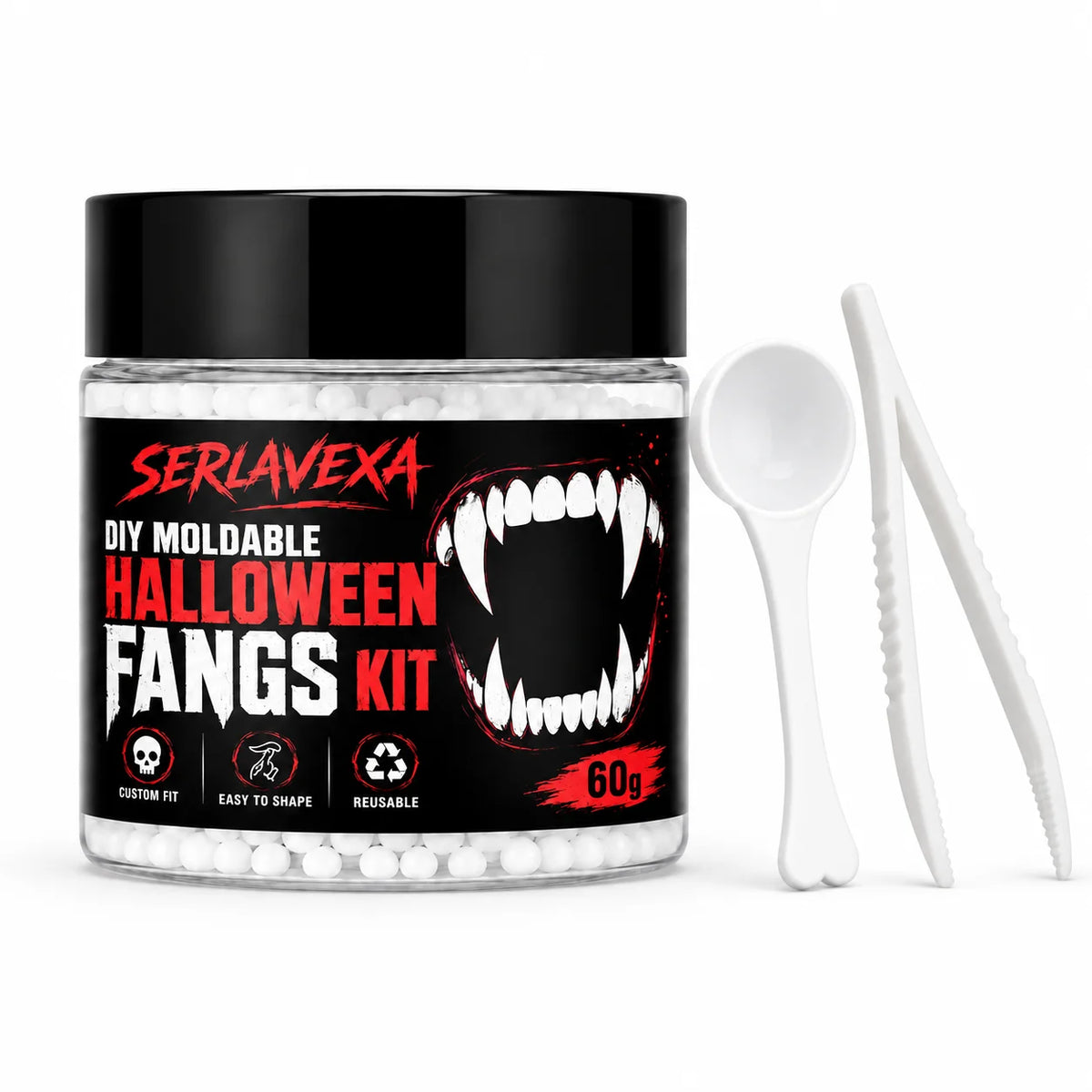 Moldable Vampire Fangs Kit