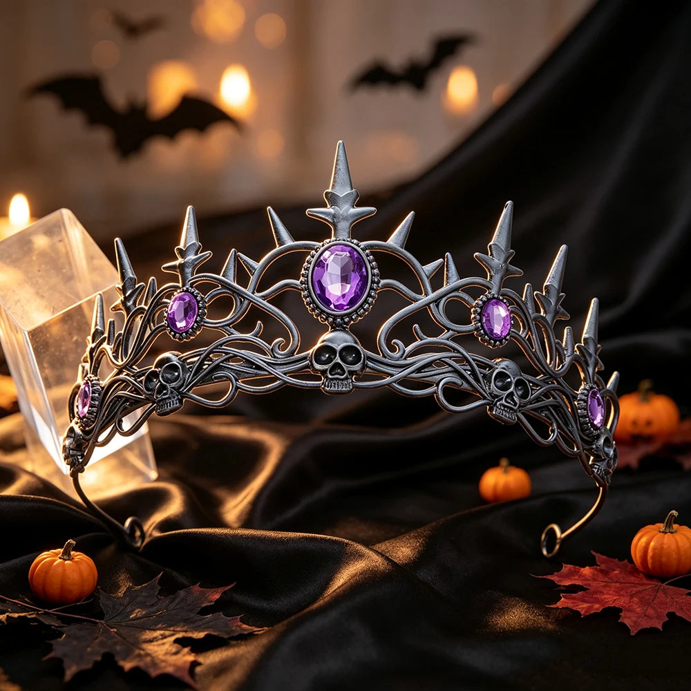 Gothic Skull Tiara