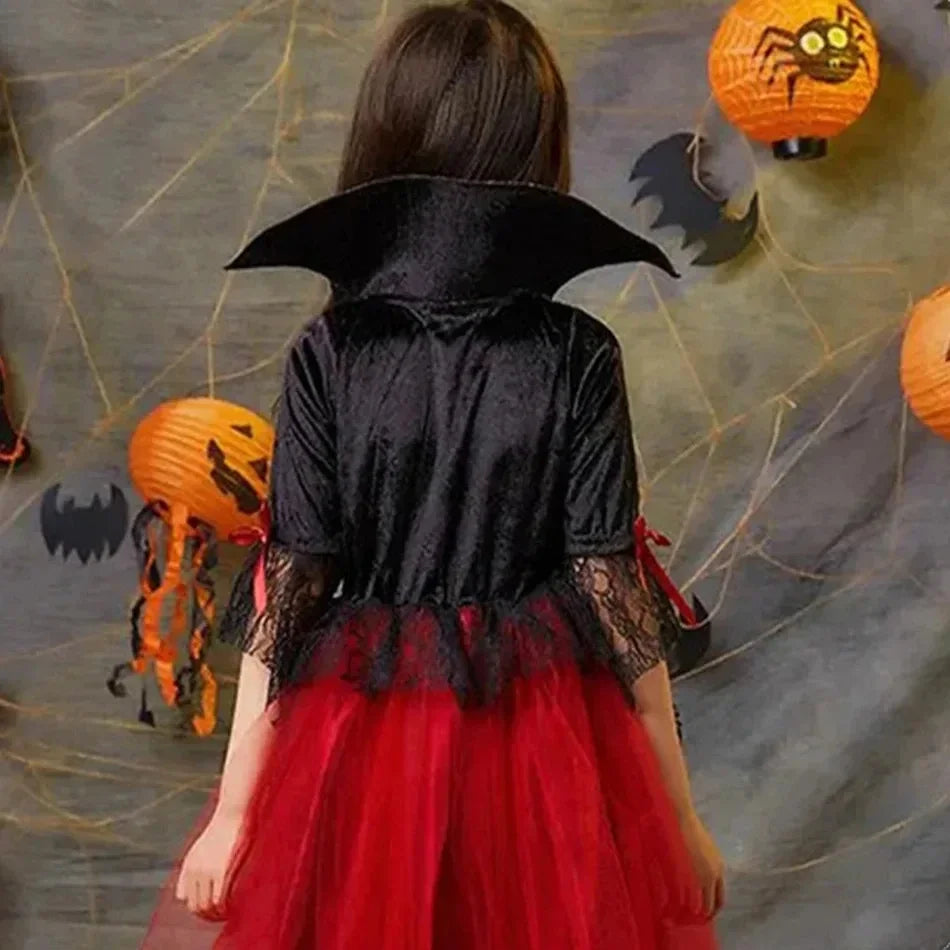 Girls Vampire Bride Costume