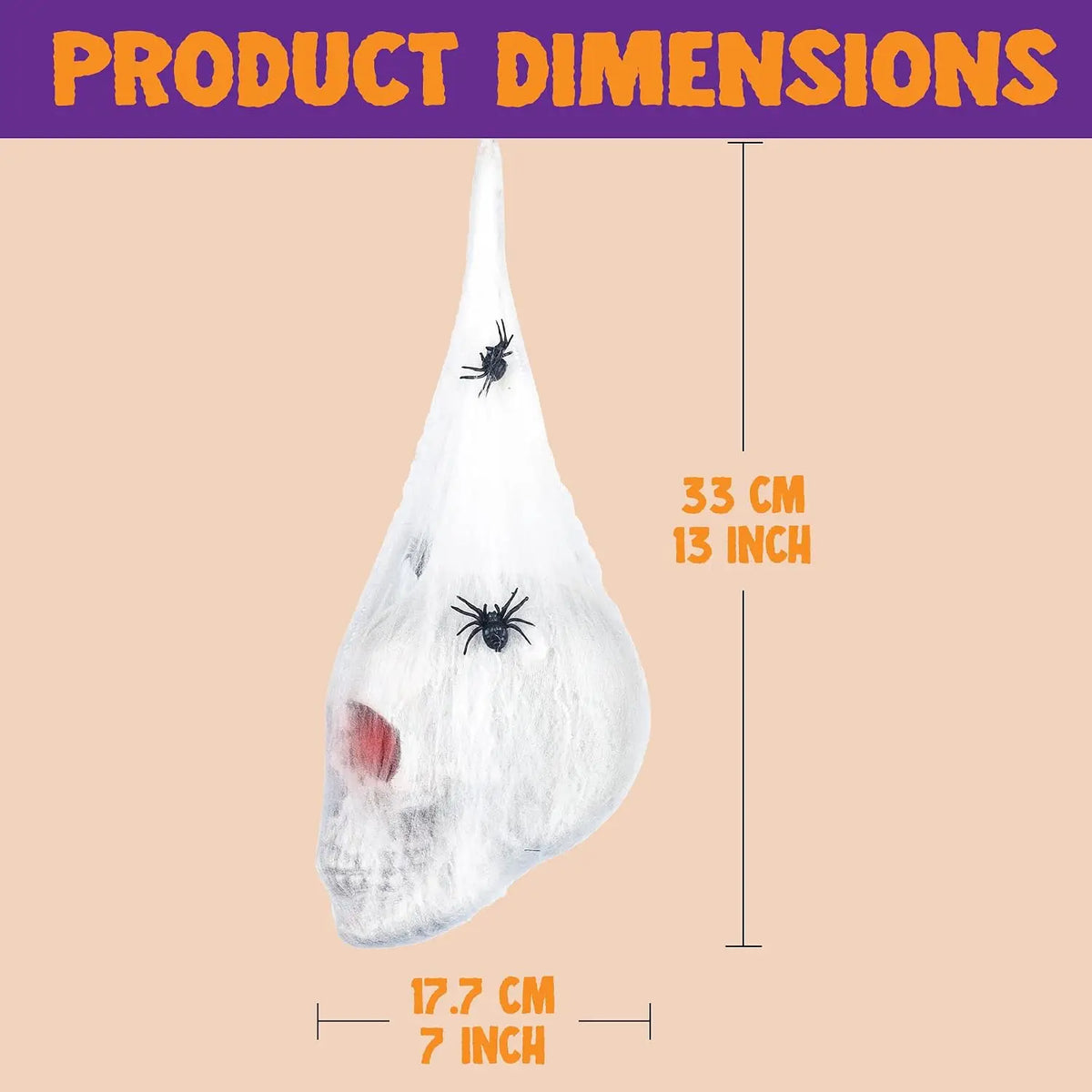 Hanging Skull Ornament