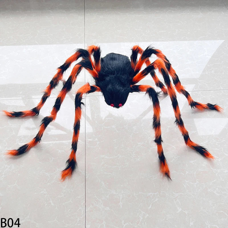 Giant Black Spider Decoration