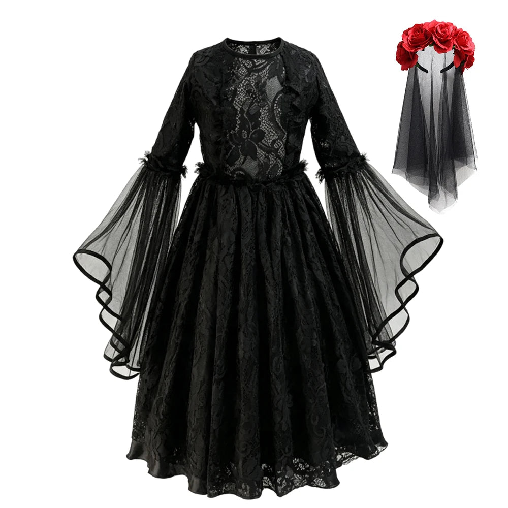 Girls Vampire Bride Costume
