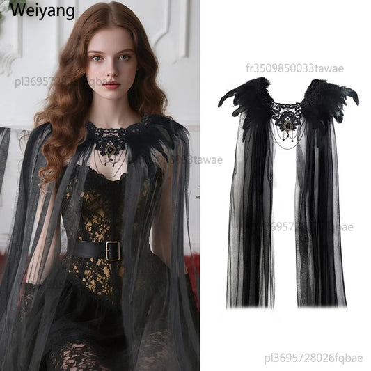 Gothic Cape - Cape + Fake Blood - Halloween pack