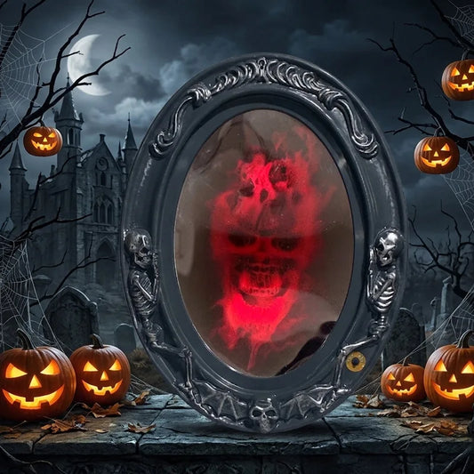 Skeleton Ghost Mirror