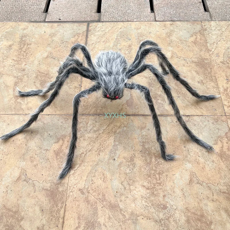 Giant Black Spider Decoration