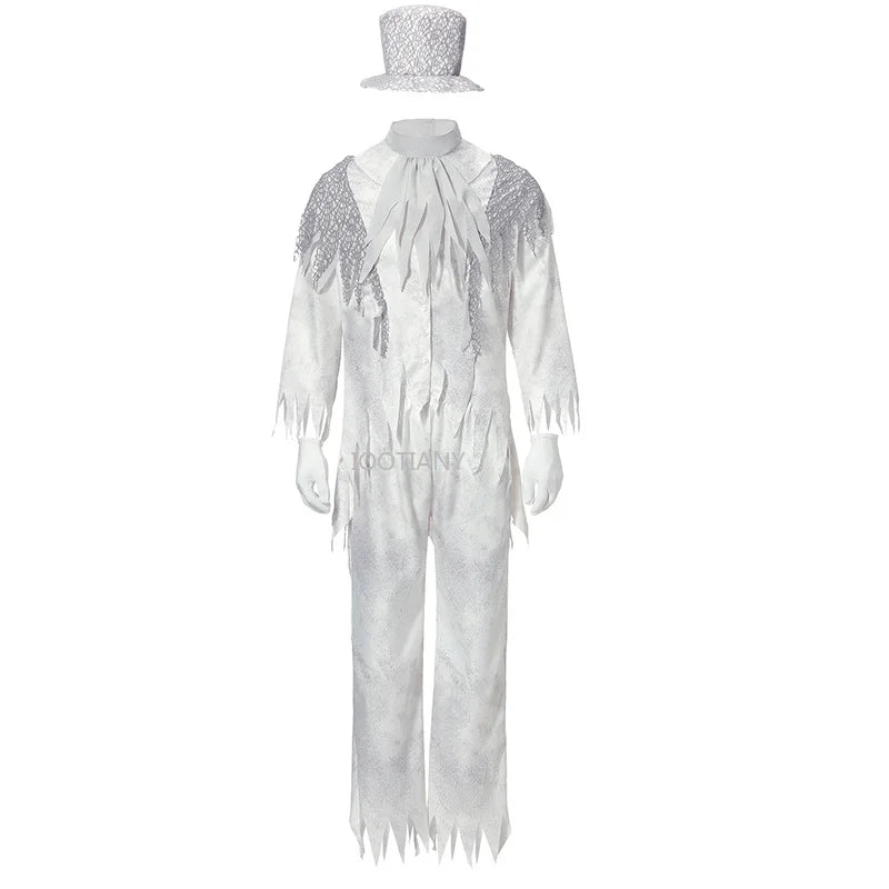 Zombie Bride & Groom Couple Costume