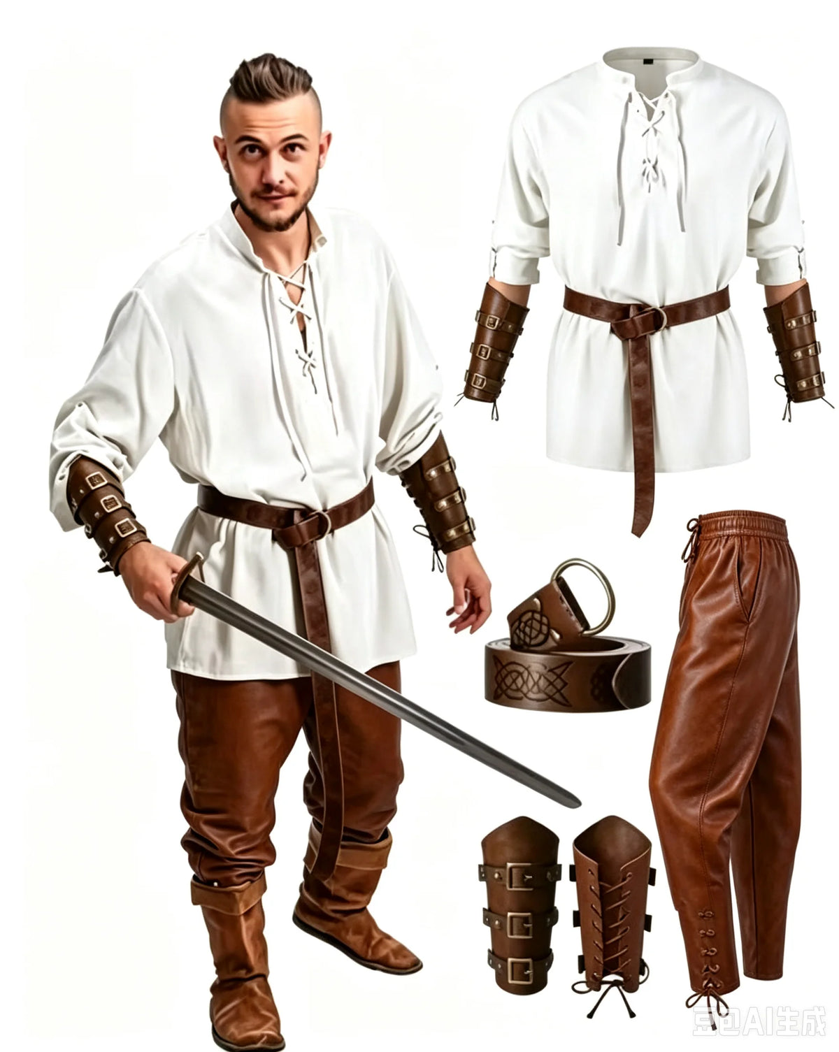 Men's Renaissance Costume Set