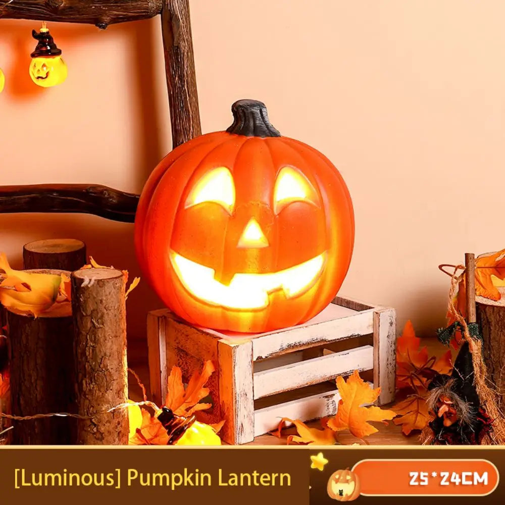 Glowing Pumpkin Lamp