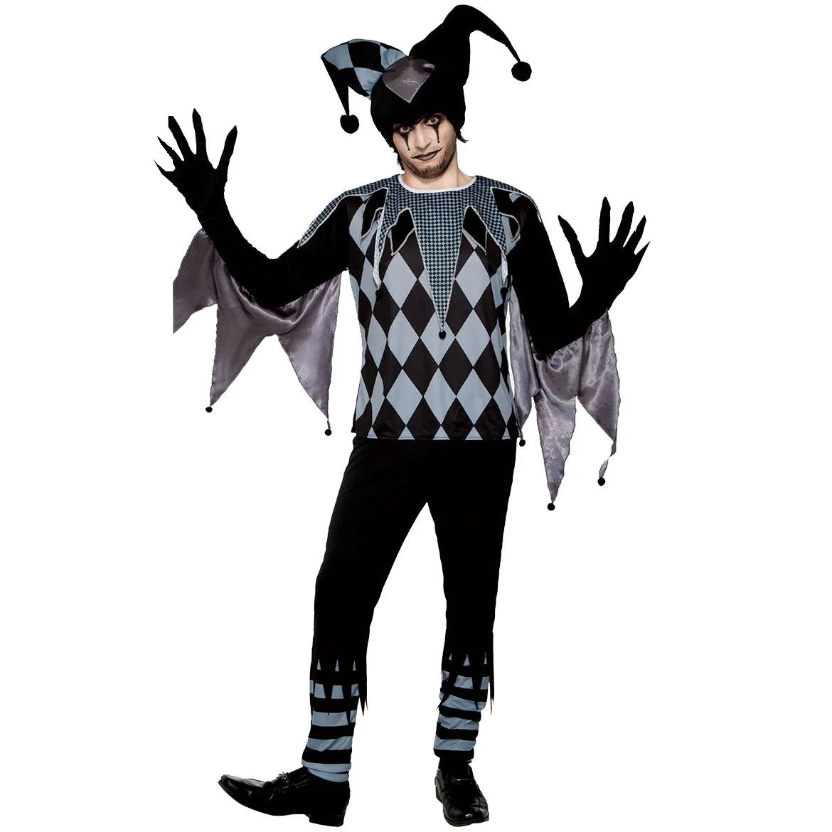 Evil Clown Couple Costume