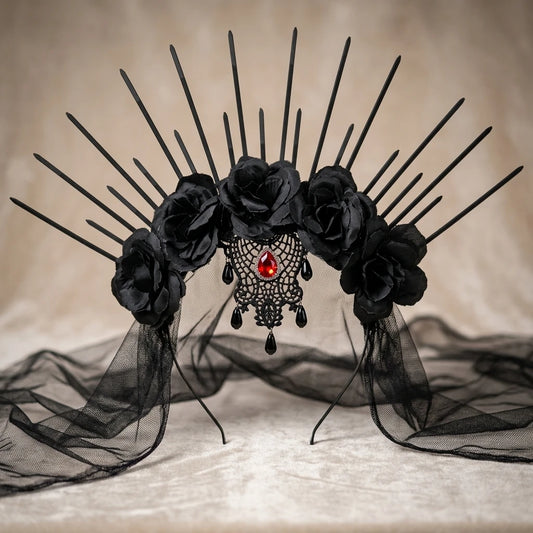 Gothic Rose Crown