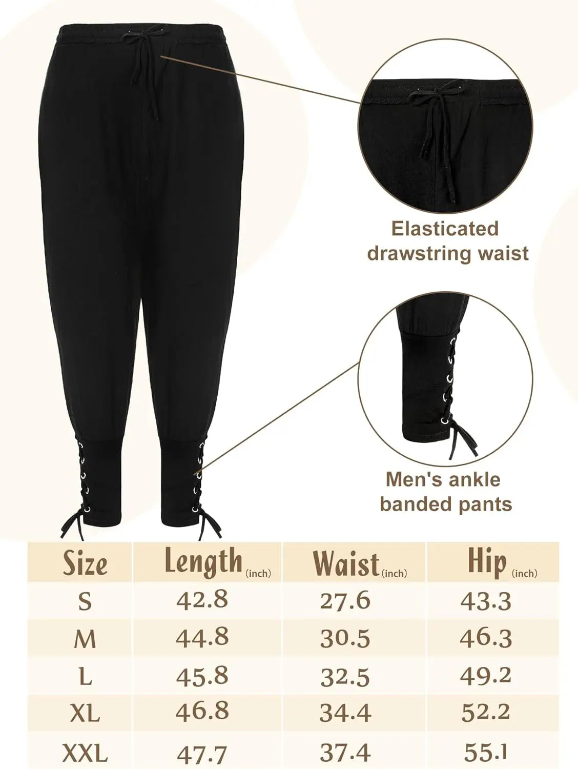Men's Renaissance Costume Set