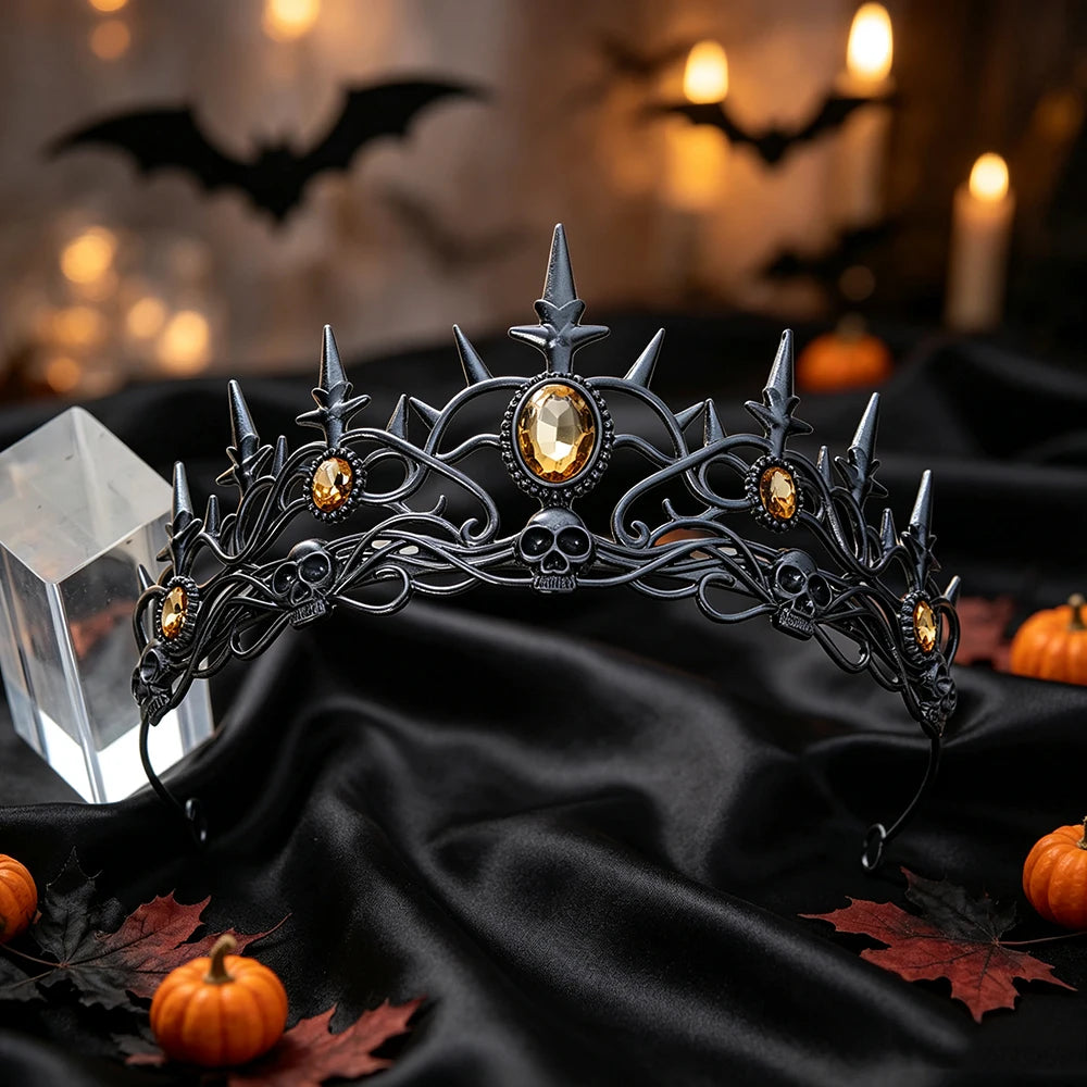 Gothic Skull Tiara
