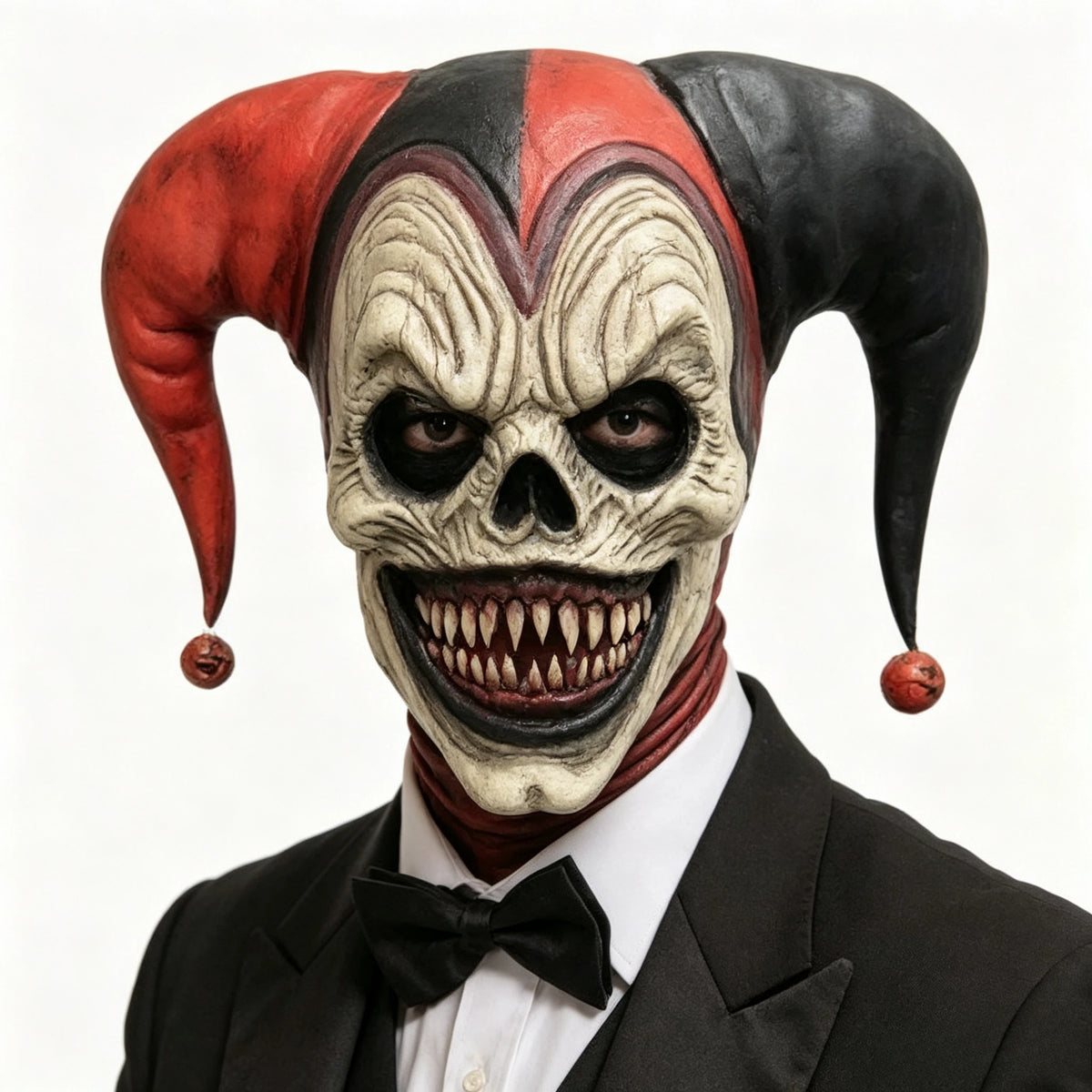 Evil Clown Skull Mask